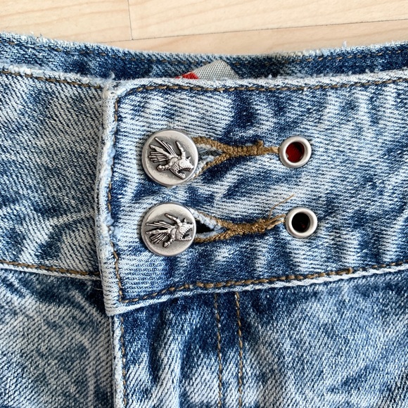 Mid Rise Vintage Denim Shorts - Picture 8 of 10